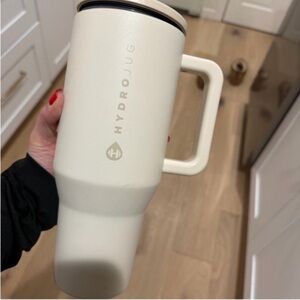 HydroJug Off-White Travel Mug